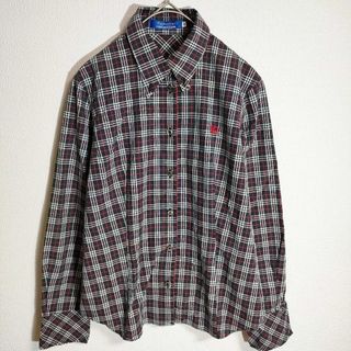 バーバリーブルーレーベル(BURBERRY BLUE LABEL)の【BURBERRY BLUE LABEL バーバリー】シャツ（M）ノバチェック柄(シャツ/ブラウス(長袖/七分))