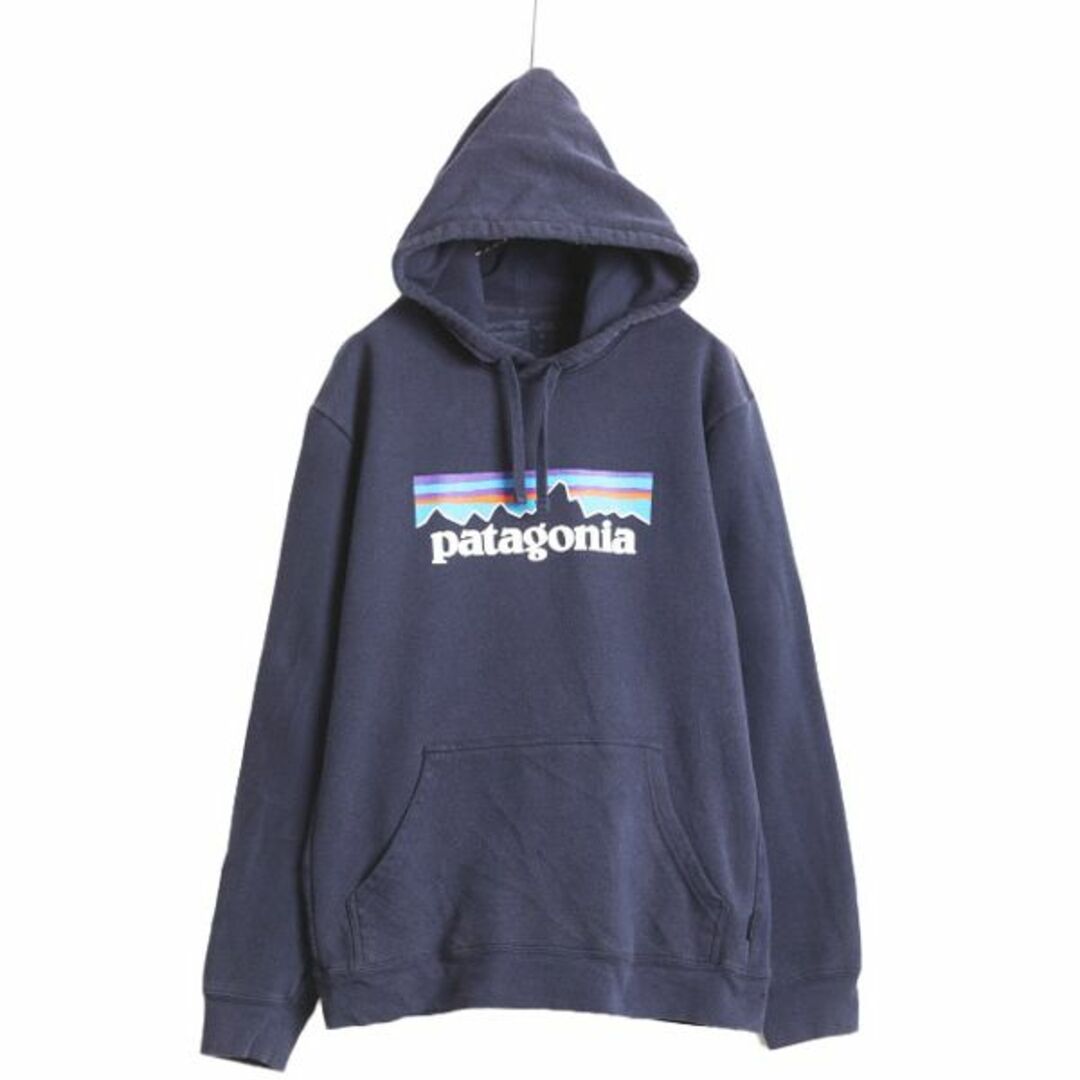 patagonia - 21年製 パタゴニア プリント スウェット フード パーカー 