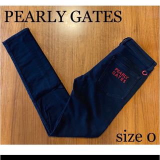 パーリーゲイツ(PEARLY GATES)のパーリーゲイツ　パンツ　サイズ0 ネイビー(ウエア)