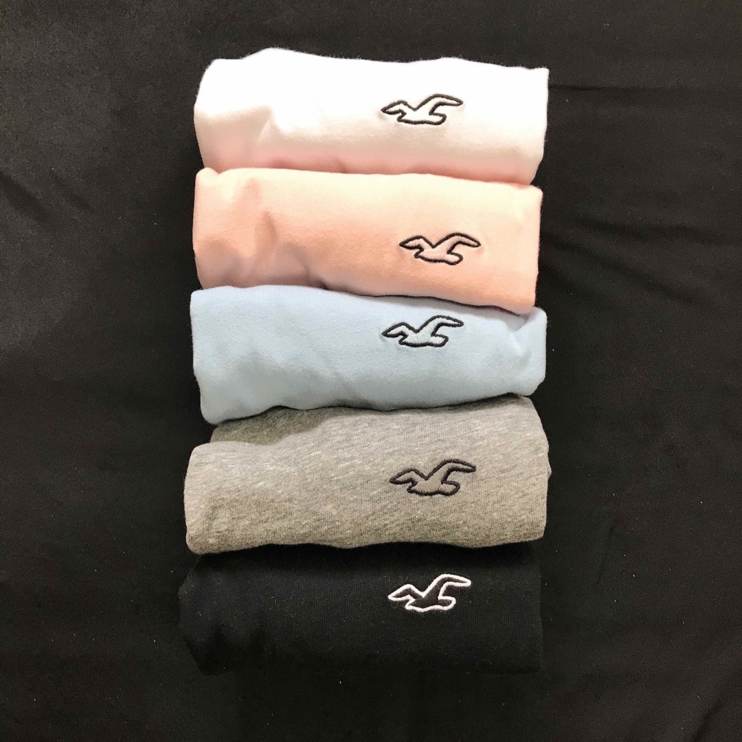 Abercrombie&Fitch(アバクロンビーアンドフィッチ)の割引あり◎5枚セット◎S◎新品正規品◎ホリスター◎Tシャツ◎送料込 メンズのトップス(Tシャツ/カットソー(半袖/袖なし))の商品写真