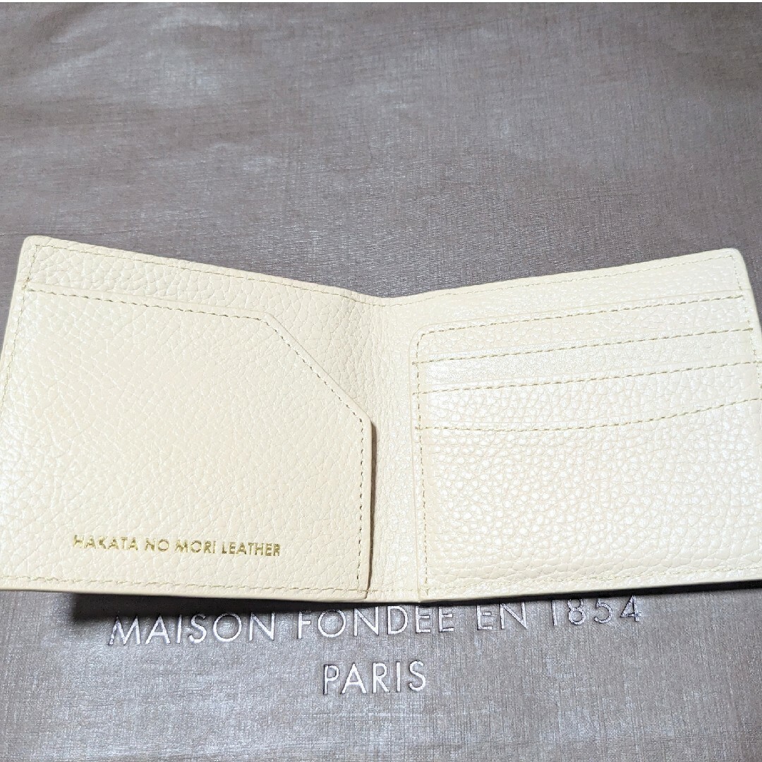 博多の森 Leather　コンパクト財布　ミニ財布　超薄型 レディースのファッション小物(財布)の商品写真