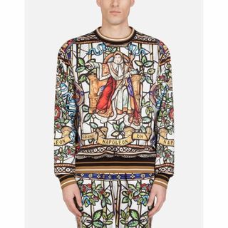 ドルチェアンドガッバーナ(DOLCE&GABBANA)の【超希少・未使用級】Dolce & Gabbana スウェット　Napoleon(スウェット)