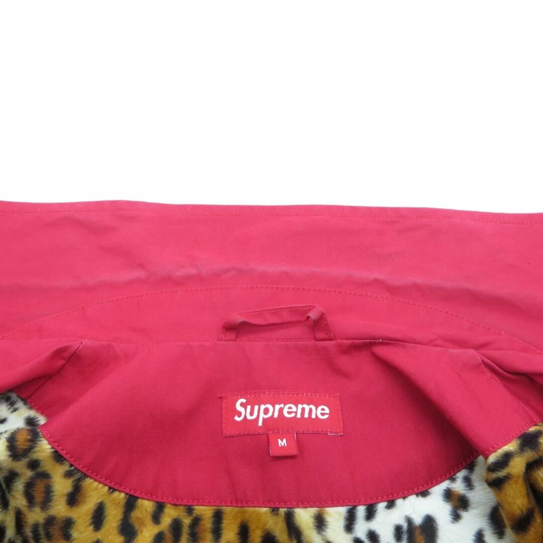 Supreme(シュプリーム)のSUPREME 10aw Leopard Lined Coaches Jacket サイズM シュプリーム レオパードライニング コーチジャケット メンズのジャケット/アウター(ブルゾン)の商品写真