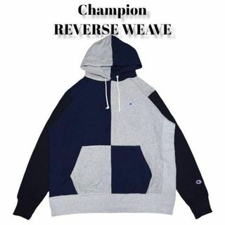 チャンピオン(Champion)のChampion切り替えスウェットクレイジーパターンチャンピオンリバースウィーブ(パーカー)