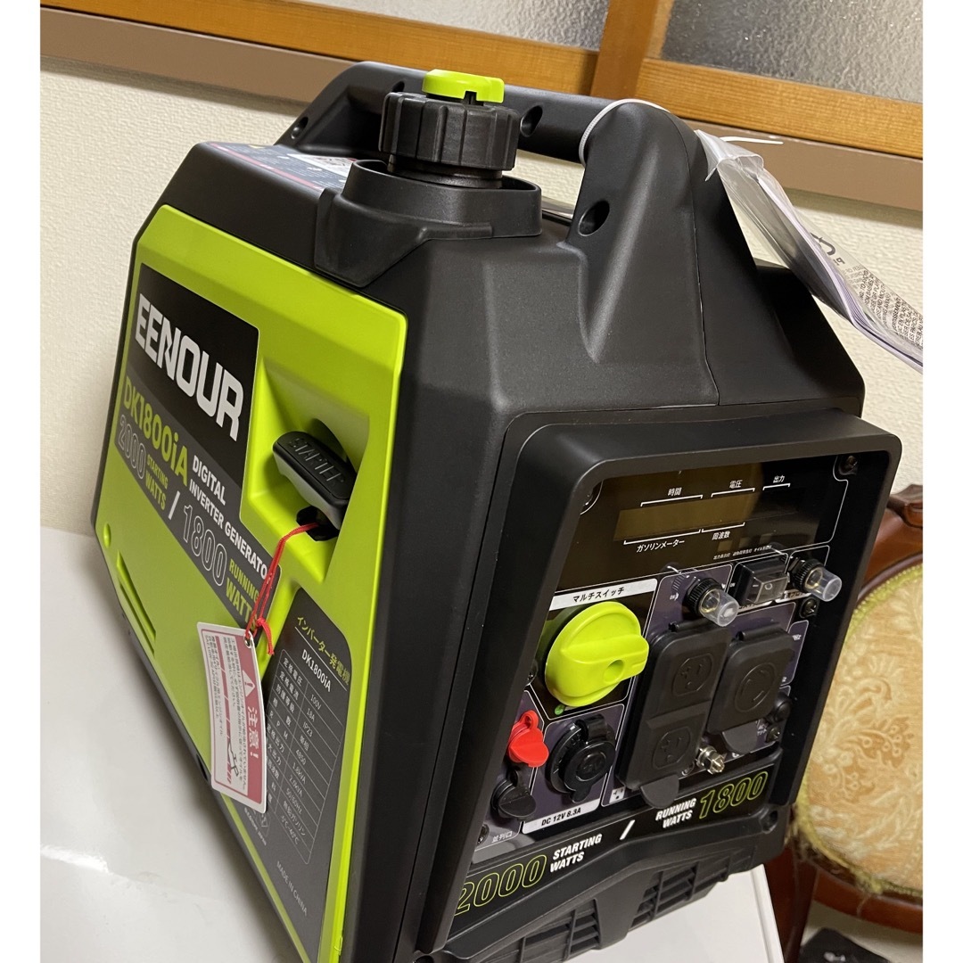 (新品)EENOUR インバーター発電機 DK1800iA 定格出力1.8kVA スポーツ/アウトドアの自転車(工具/メンテナンス)の商品写真