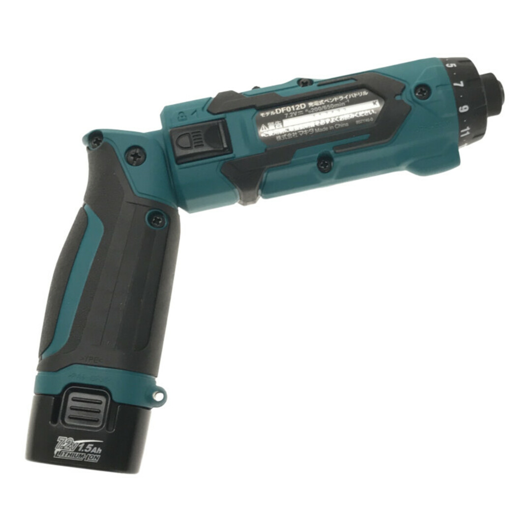 Makita(マキタ)の☆未使用品☆makita マキタ 7.2V 充電式ペンドライバドリル DF012DSHX 青/ブルー バッテリー2個(7.2V1.5Ah) 充電器 ケース付 86335 自動車/バイクのバイク(工具)の商品写真