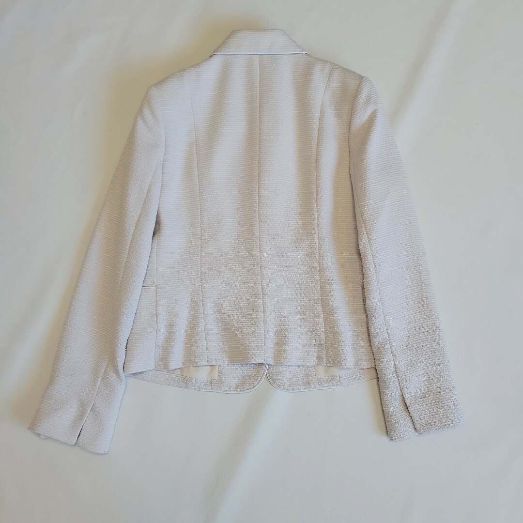 EMMAJAMES(エマジェイム)のクロリエ様 フォーマルスーツ 13号(XL) エマジェイムス 入学式 ツイード レディースのフォーマル/ドレス(スーツ)の商品写真