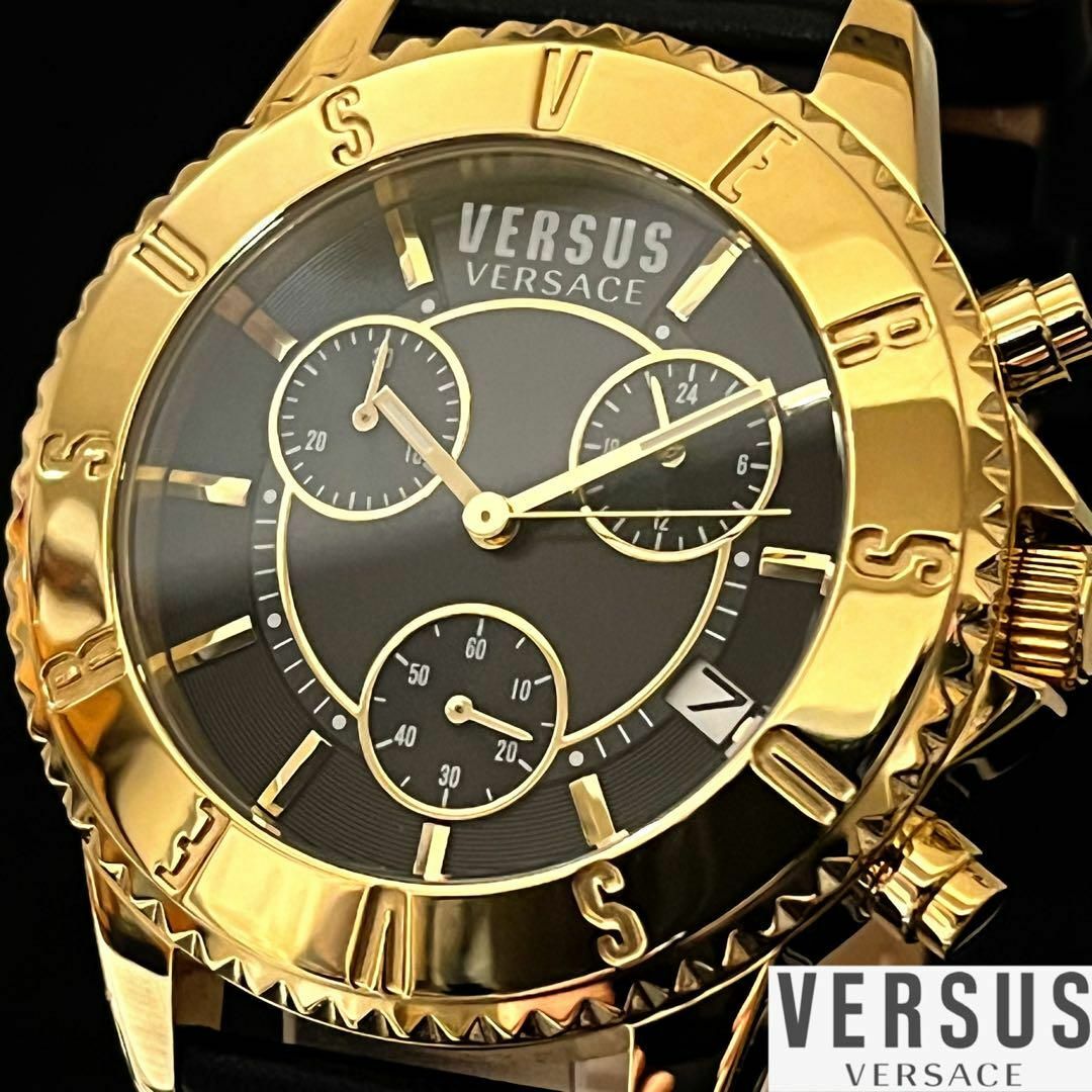 VERSUS(ヴェルサス)の【激レア】Versus Versace/ベルサス ベルサーチ/メンズ腕時計 メンズの時計(腕時計(アナログ))の商品写真