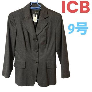 アイシービー(ICB)のICB❤️テーラードジャケット　スーツ　レディース　9号　ジャケット　即購入可能(テーラードジャケット)