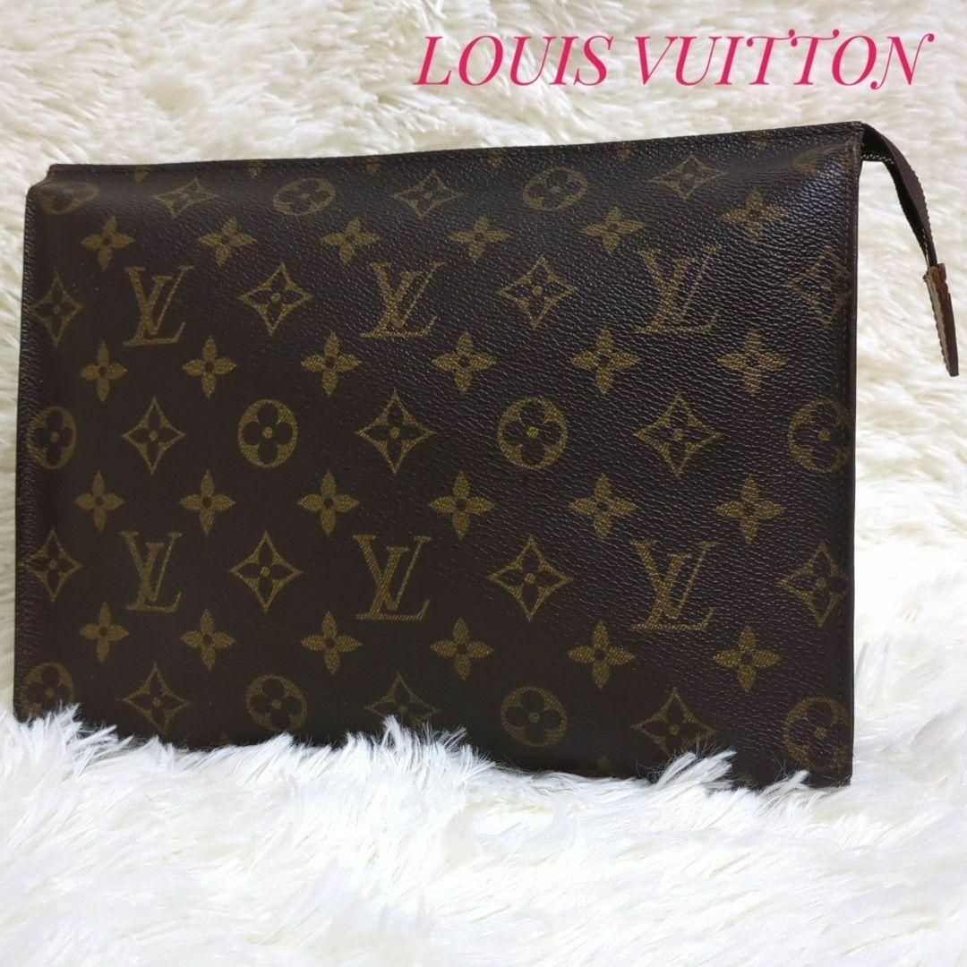 LOUIS VUITTON - LOUIS VUITTON モノグラム ポッシュトワレット26