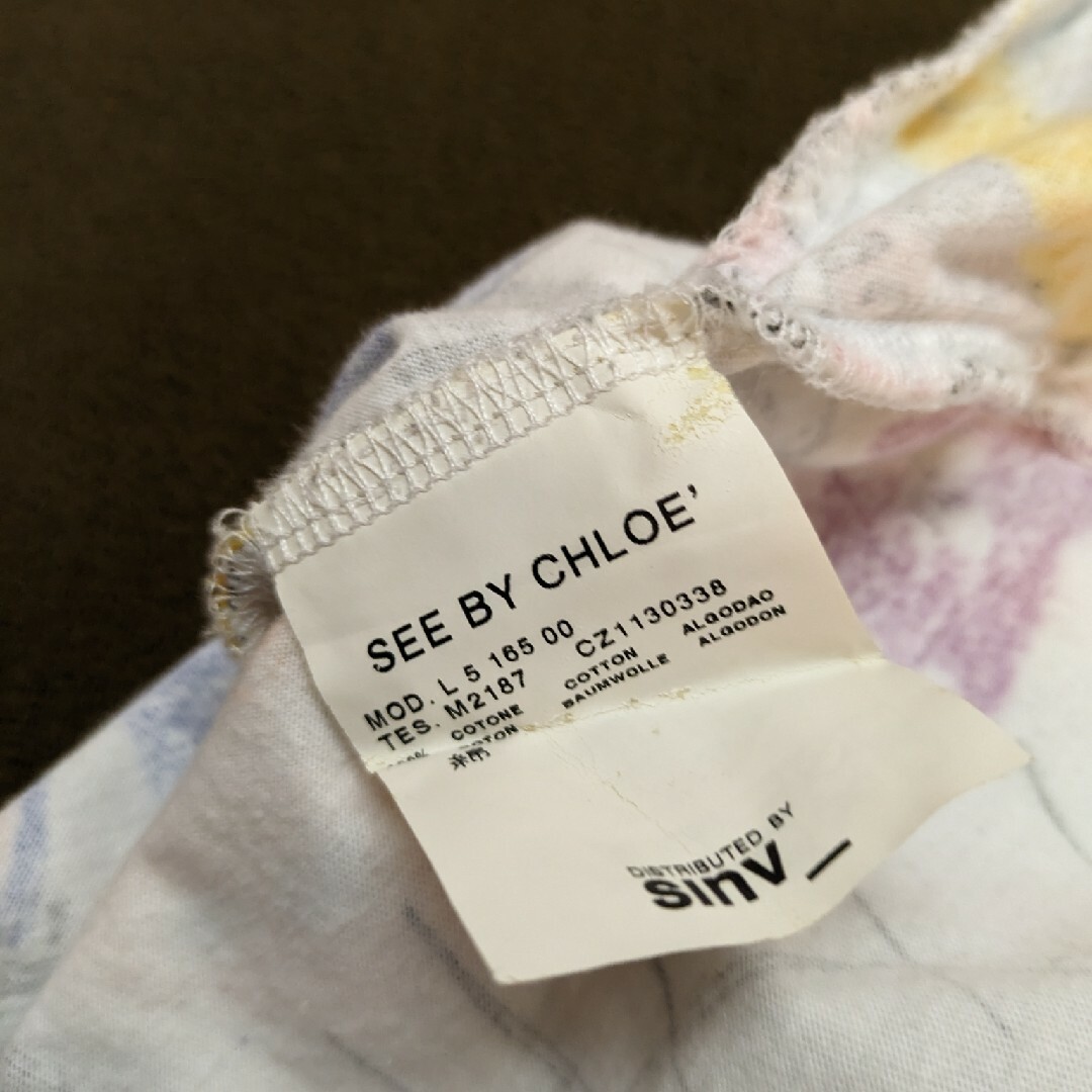 SEE BY CHLOE(シーバイクロエ)のSEE BY CHLOE　ワンピース レディースのワンピース(ひざ丈ワンピース)の商品写真