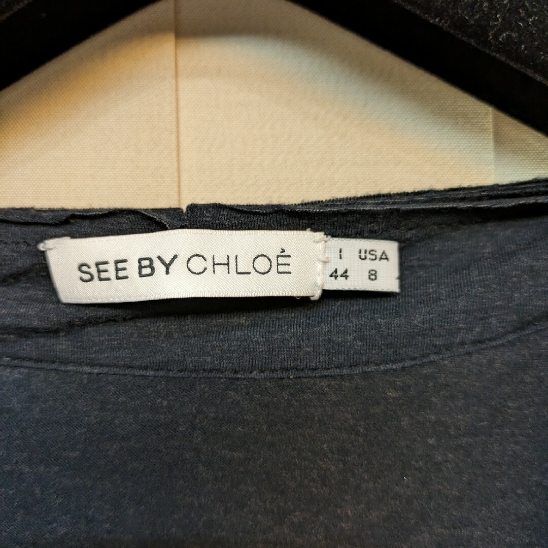 SEE BY CHLOE(シーバイクロエ)のSEE BY CHLOE　デザイントップス レディースのトップス(カットソー(長袖/七分))の商品写真