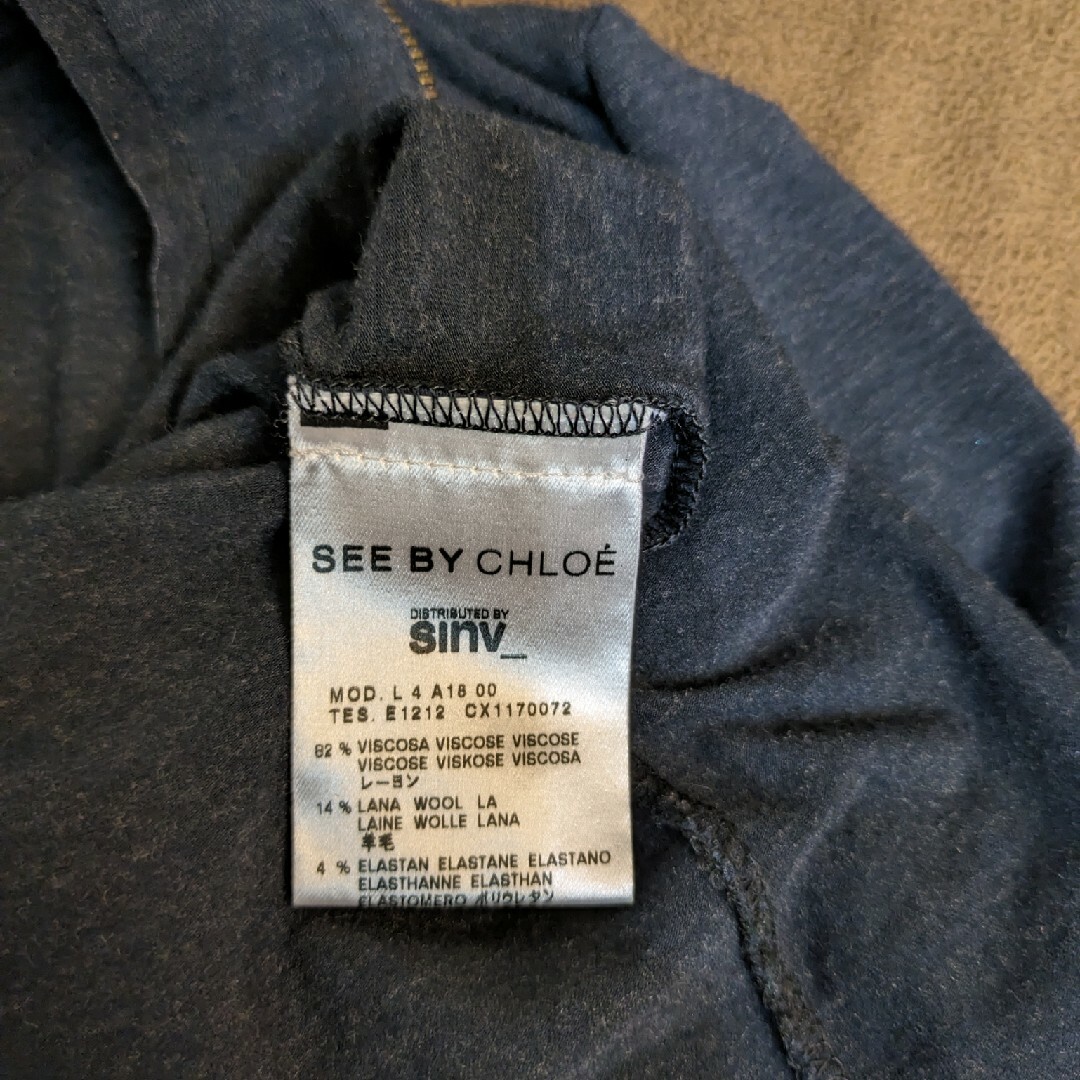 SEE BY CHLOE(シーバイクロエ)のSEE BY CHLOE　デザイントップス レディースのトップス(カットソー(長袖/七分))の商品写真