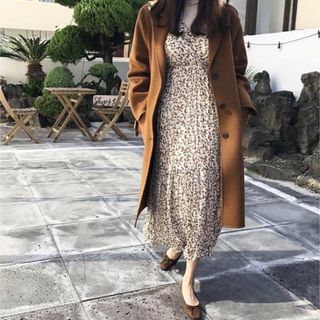 ディーホリック(dholic)のbrown coat❤︎(ロングコート)