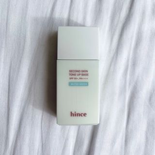 ヒンス(hince)のhince セカンドスキントーンアップベース　ミューテッドグリーン(化粧下地)