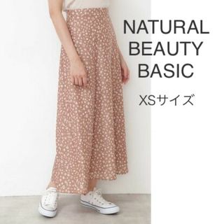 ナチュラルビューティーベーシック(NATURAL BEAUTY BASIC)のNATURAL BEAUTY BASIC アニマルフラワープリント(ロングスカート)