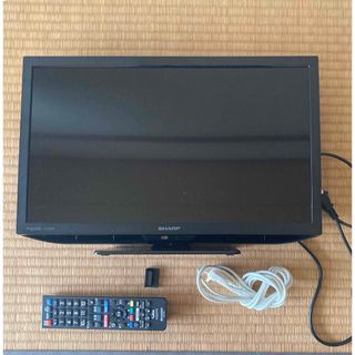 シャープ(SHARP)の美品　SHARP AQUOS 19インチTV 2T-C19DE 2022年製(テレビ)