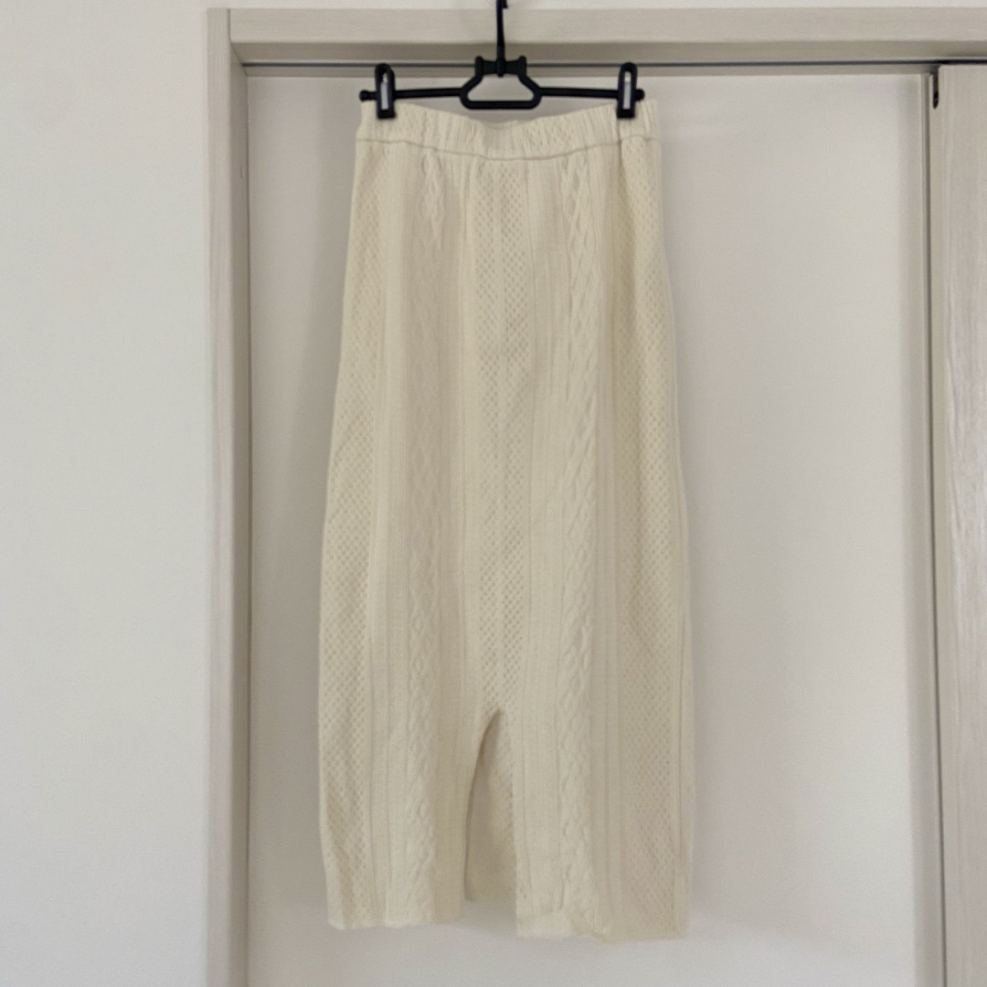 UNITED ARROWS(ユナイテッドアローズ)のgreen label relaxing コットンジャカードタイト レディースのスカート(ロングスカート)の商品写真