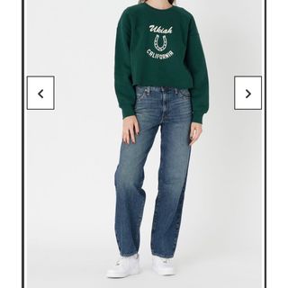 リーバイス(Levi's)のbaggy dad 24インチ　◎お値下げ不可・完売商品(デニム/ジーンズ)