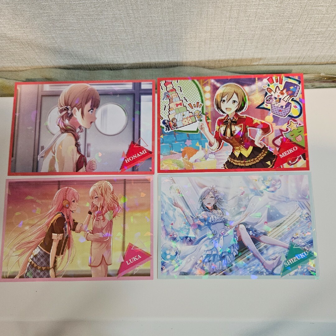 SEGA(セガ)のプロセカポストカード10枚セットおまけ付 エンタメ/ホビーのアニメグッズ(カード)の商品写真