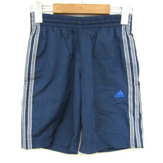 アディダス(adidas)のアディダス ショートパンツ ハーフパンツ サイドライン スポーツウエア キッズ 男の子用 140サイズ ネイビー adidas(パンツ/スパッツ)