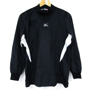 ミズノ(MIZUNO)のミズノ 長袖ジャージ プラクティスシャツ 野球 スポーツウエア キッズ 男の子用 160サイズ ブラック Mizuno(その他)