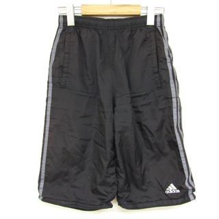 アディダス(adidas)のアディダス ショートパンツ ハーフパンツ サイドライン スポーツウエア キッズ 男の子用 150サイズ ブラック adidas(パンツ/スパッツ)