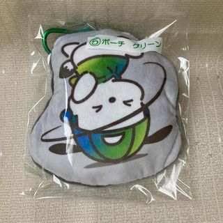 サンリオ(サンリオ)のサンリオくじ ポチャッコ ポーチ グリーン(キャラクターグッズ)