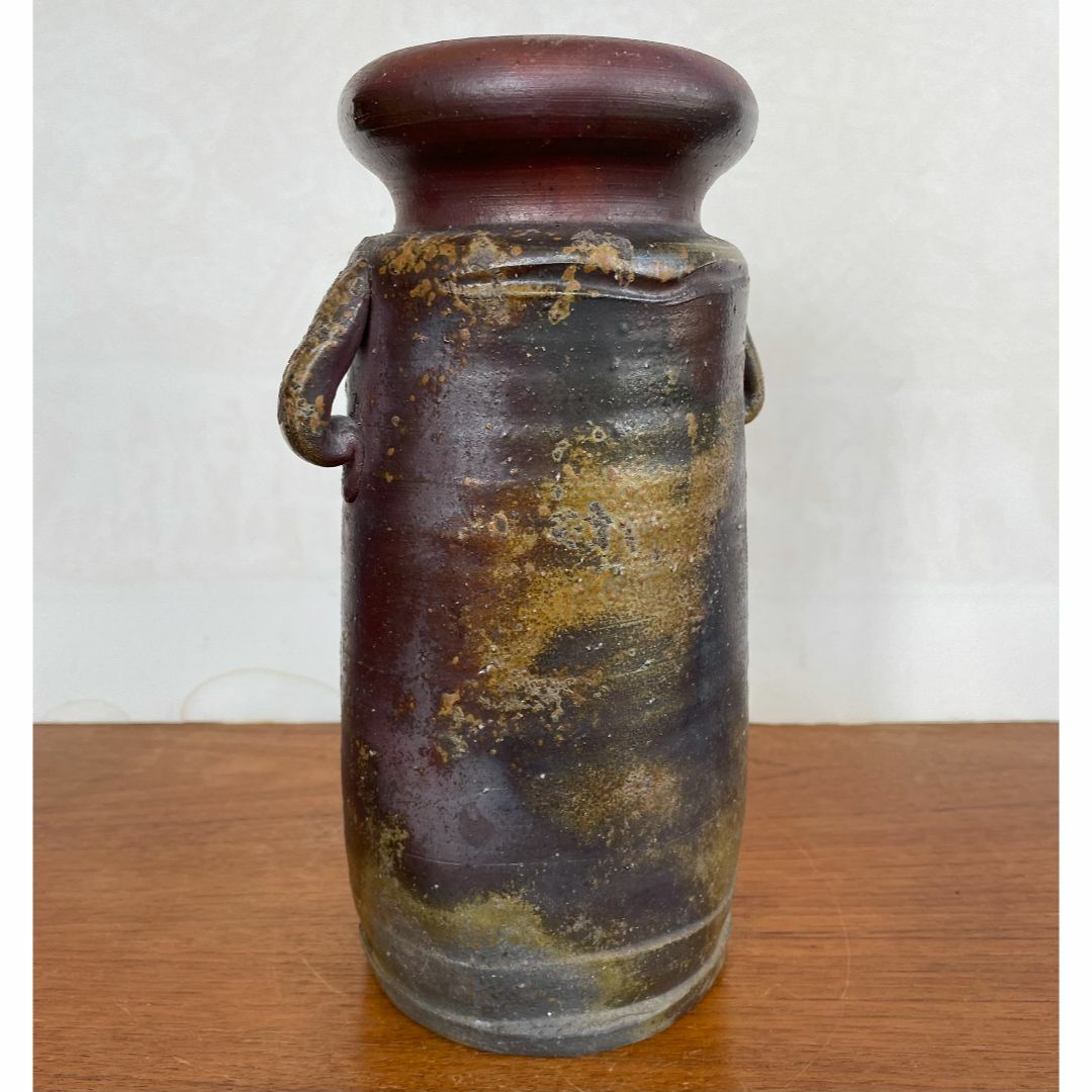 備前焼 花瓶 共箱骨董品処分品