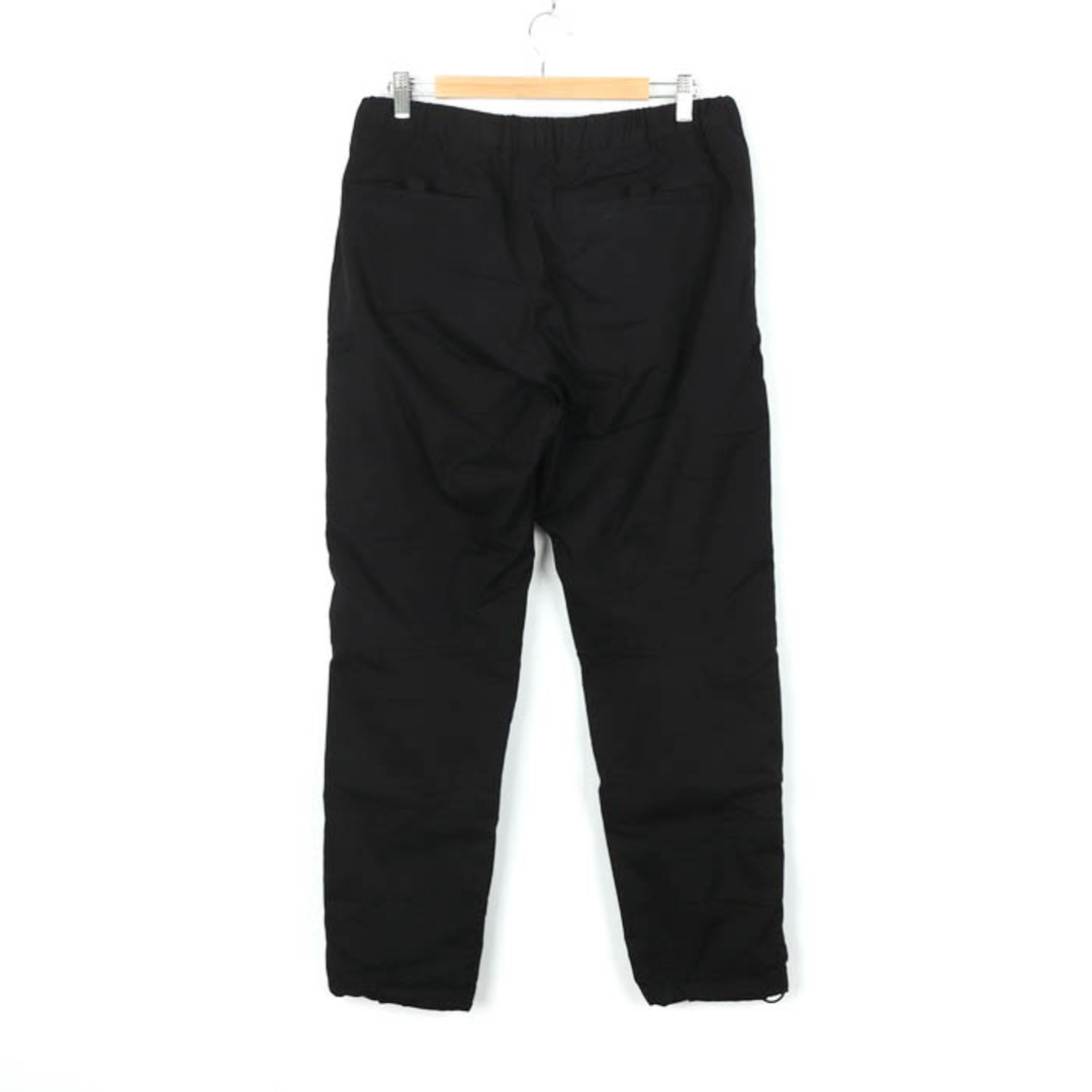 UNIQLO(ユニクロ)のユニクロ パンツ テーパード 裾絞り ヒートテック 防寒 メンズ Mサイズ ブラック UNIQLO メンズのパンツ(その他)の商品写真