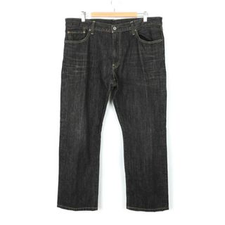 ユニクロ(UNIQLO)のユニクロ デニムパンツ ジーンズ ストレート UNIQLO JEANS メンズ 38(95cm)サイズ ブルー UNIQLO(ジャージ)