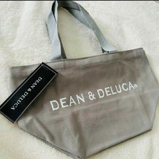 ディーンアンドデルーカ(DEAN & DELUCA)の新品　SサイズDEAN＆DELUCA トートバッグ　グレー(トートバッグ)