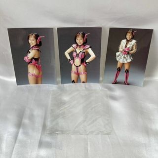 美品 ブロマイド スターダム ピンクサターン 松原理恵 限定 特典 生写真(印刷物)