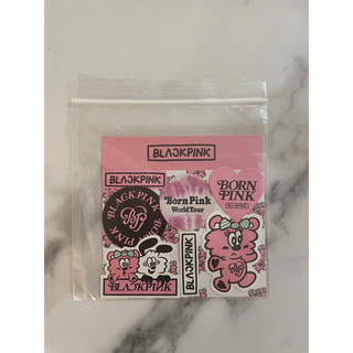 black pink×VERDY ステッカーセット(アイドルグッズ)