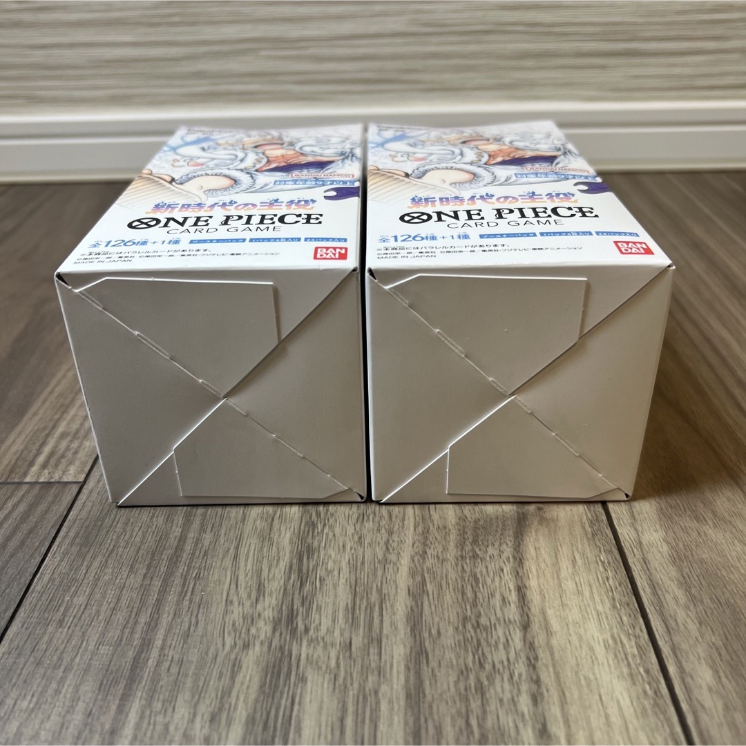 ワンピースカードゲーム 新時代の主役 2BOX 新品未開封 テープ付き ワンピースカードゲーム 新時代の主役 2BOX 新品未開封 テープ付き