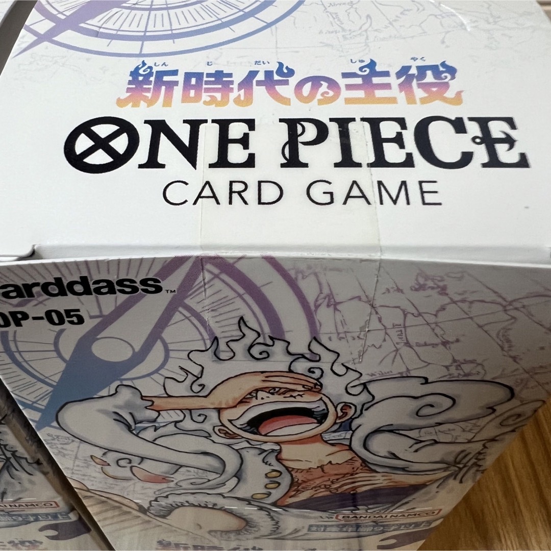 ワンピースカードゲーム 新時代の主役 2BOX 新品未開封 テープ付き ワンピースカードゲーム 新時代の主役 2BOX 新品未開封 テープ付き