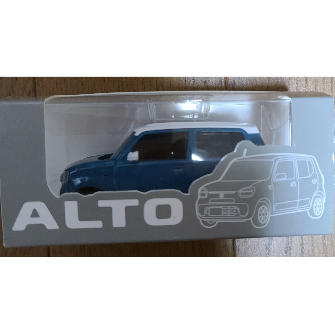 スズキ プルバックカー ミニカー SUZUKI　ALTO  チョロQ  カラーサ エンタメ/ホビーのおもちゃ/ぬいぐるみ(ミニカー)の商品写真