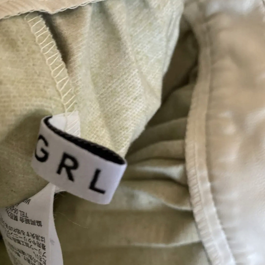 GRL(グレイル)のグレイル　GRL レザー調 ロングスカート プリーツスカート M フェイクレザー レディースのスカート(ロングスカート)の商品写真