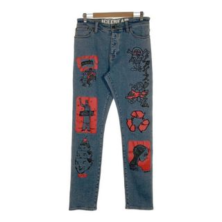 アイスクリーム(ICE CREAM)のICE CREAM アイスクリーム INFAMOUS JEAN ストレッチデニムパンツ インディゴ 421-1102 Size 32(その他)