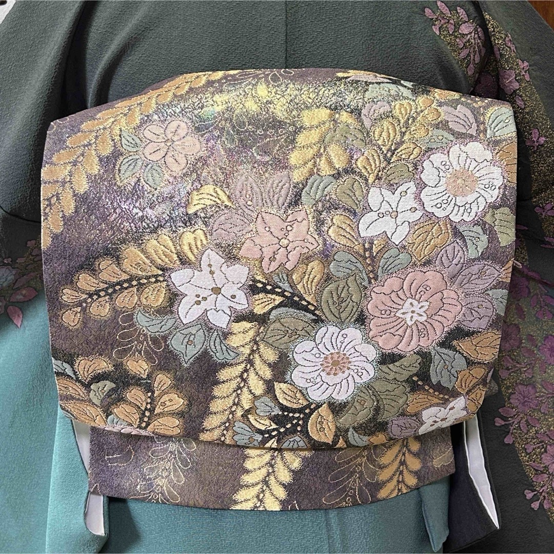 逸品 訪問着 4点セット 【辻が花 絞り 金彩 裄丈67】 逸品 訪問着 4点セット 【辻が花 絞り 金彩 裄丈67】