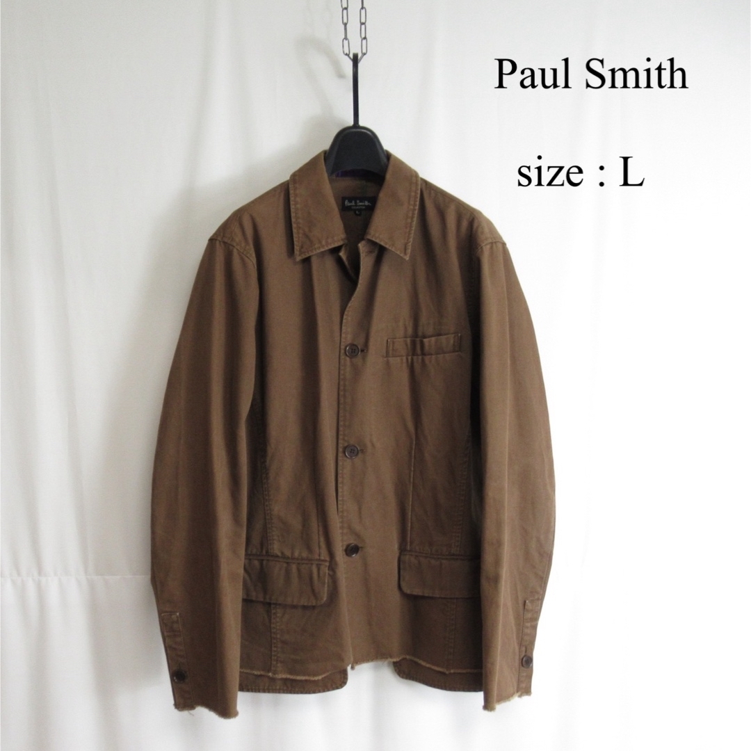 Paul Smith(ポールスミス)のPaul Smith カバーオール コットン ワークジャケット L ブルゾン 綿 メンズのジャケット/アウター(カバーオール)の商品写真