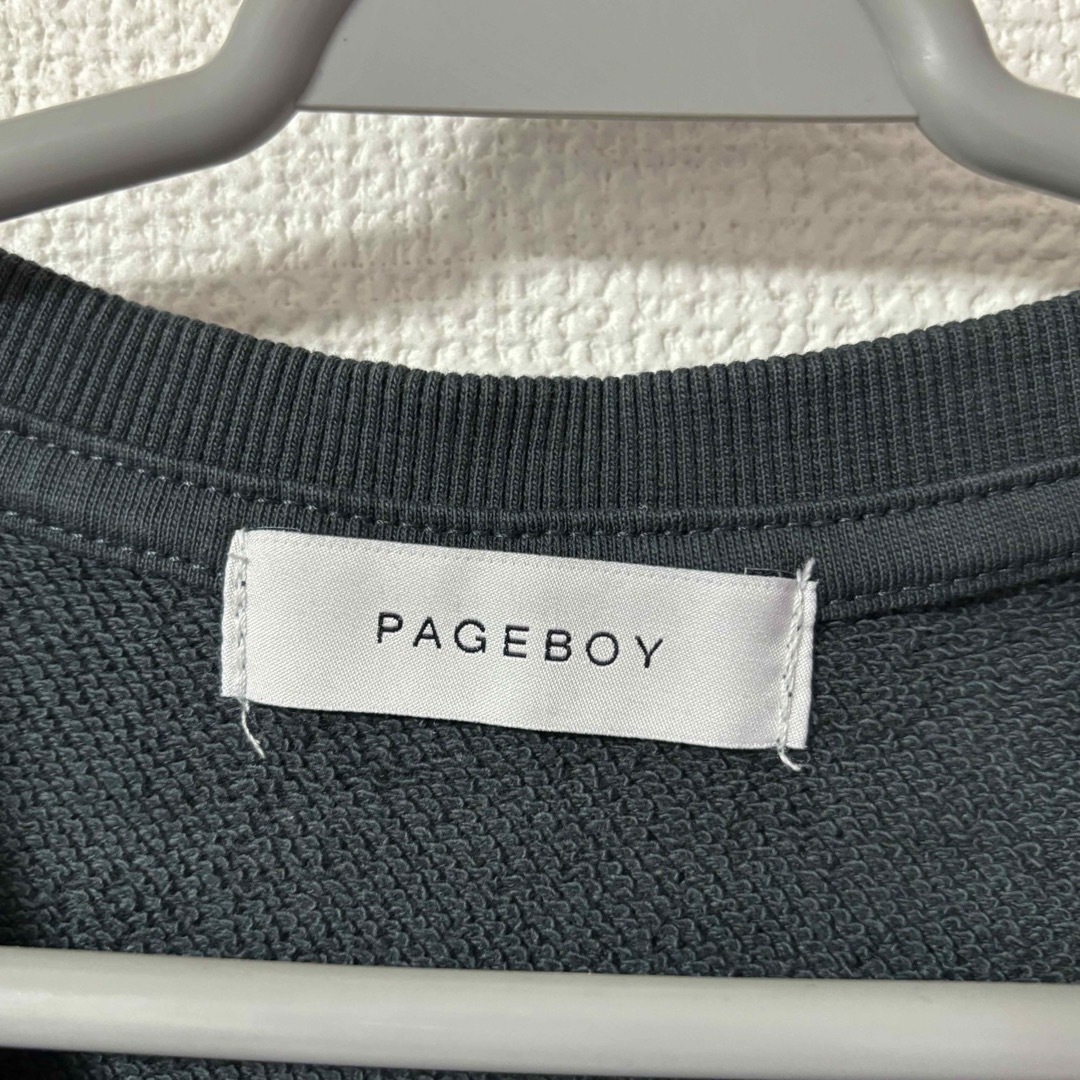 PAGEBOY(ページボーイ)のページボーイ ロゴ刺繍フラワーミニウラケ Tシャツ レディースのトップス(Tシャツ(半袖/袖なし))の商品写真