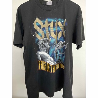 ヘインズ(Hanes)の90s  Styx tour1991 バンド　ダヴィデ像　　ヴィンテージT(Tシャツ/カットソー(半袖/袖なし))
