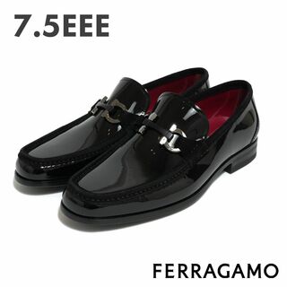 Ferragamo - 新品 FERRAGAMO GRANDIOSO エナメル レザーローファー
