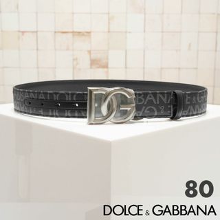 ドルチェ&ガッバーナ(DOLCE&GABBANA) ベルト(メンズ)（ホワイト/白色系 