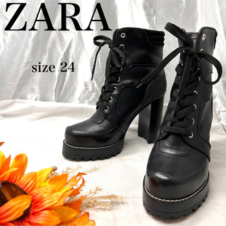 ザラ 厚底 ブーツ(レディース)の通販 200点以上 | ZARAのレディースを