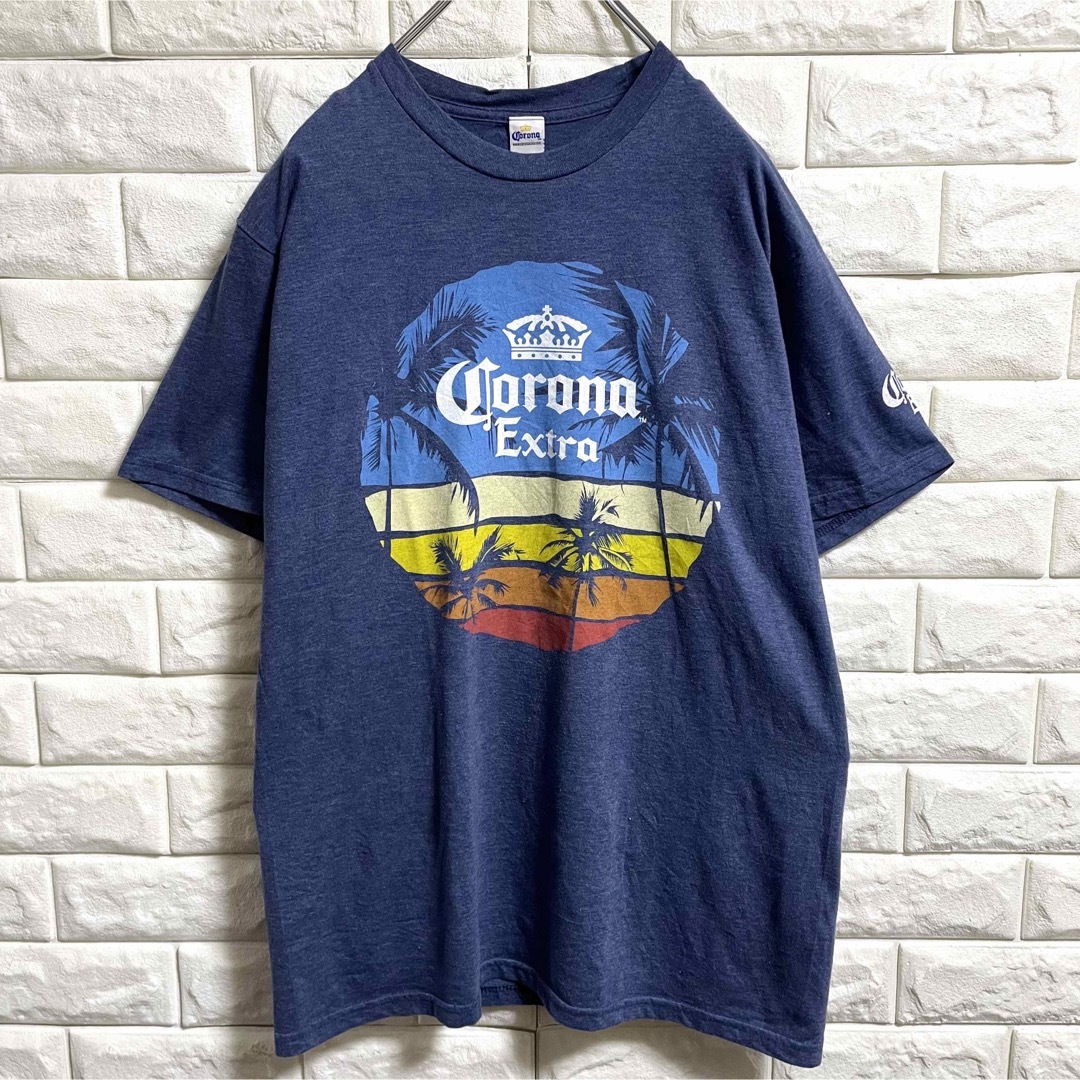 コロナビール　半袖Tシャツ　メンズMサイズ メンズのトップス(Tシャツ/カットソー(半袖/袖なし))の商品写真