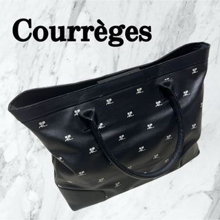 クレージュ(Courreges)のCourrèges クレージュ  エンボスロゴ　ハンドバッグ　トートバッグ(ハンドバッグ)