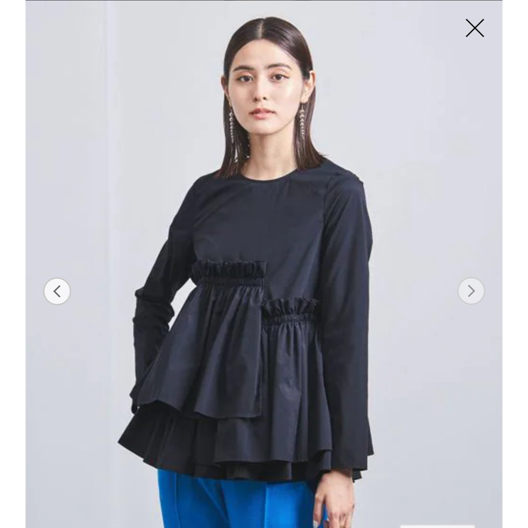 UNITED ARROWS - ユナイテッドアローズ ティアード ギャザー UNITED ARROWS - ユナイテッドアローズ ティアード ギャザー