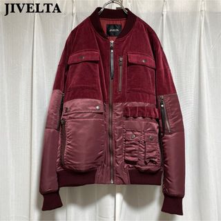 【定価10万】高級 JIVELTA ジベルタ コーデュロイ MA-1 ブルゾン(ブルゾン)